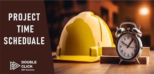 الجدول الزمنى فى مشروعات المقاولات